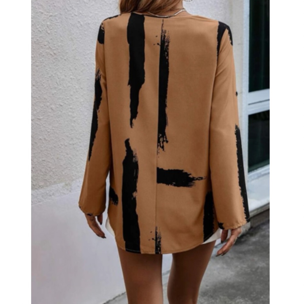 Boho tab sleeve blouse - Picture 3 of 6